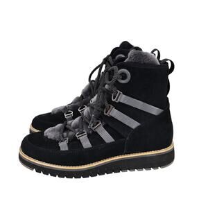 Cole Haan Zerogrand ZG Luxe WR Hiker Boot Black Size US 7.5
